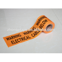 pe underground electrical cable warning tape